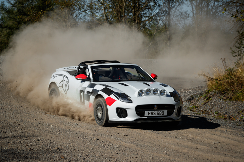 Illustration for article titled Jaguar Built an F-Type Rally Car